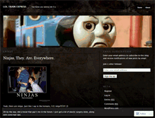 Tablet Screenshot of loltrain.wordpress.com