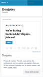Mobile Screenshot of doujutsu.wordpress.com