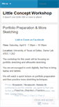 Mobile Screenshot of littleconceptworkshop.wordpress.com