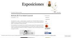 Desktop Screenshot of lamuruexposiciones.wordpress.com