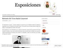 Tablet Screenshot of lamuruexposiciones.wordpress.com