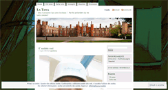 Desktop Screenshot of latana.wordpress.com