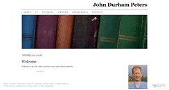 Desktop Screenshot of johndurhampeters.wordpress.com