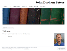 Tablet Screenshot of johndurhampeters.wordpress.com