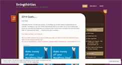 Desktop Screenshot of livingthirties.wordpress.com