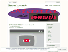 Tablet Screenshot of mdimaniadeinformacao.wordpress.com