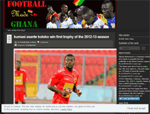 Tablet Screenshot of ghanafoot.wordpress.com