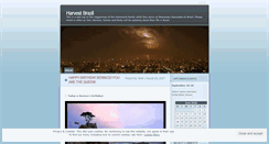 Desktop Screenshot of harvestbrazil.wordpress.com