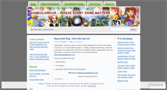 Desktop Screenshot of gameglamour.wordpress.com