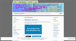 Desktop Screenshot of dwjukebox.wordpress.com