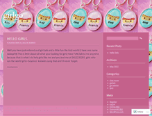 Tablet Screenshot of girlgo.wordpress.com