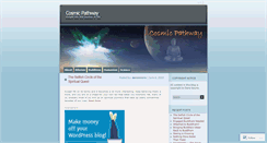 Desktop Screenshot of cosmicpathway.wordpress.com