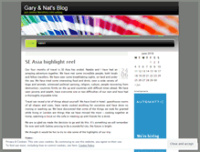 Tablet Screenshot of garynat.wordpress.com