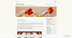 Desktop Screenshot of freshbloom.wordpress.com