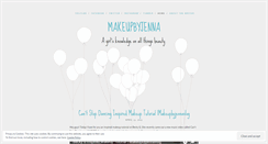 Desktop Screenshot of makeupbyjenna.wordpress.com