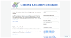 Desktop Screenshot of competencydevelopment.wordpress.com