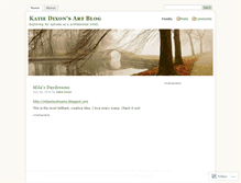 Tablet Screenshot of katiedixon.wordpress.com