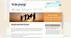 Desktop Screenshot of futuresconference2012.wordpress.com