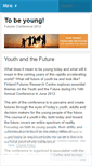 Mobile Screenshot of futuresconference2012.wordpress.com