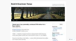 Desktop Screenshot of buildittampa.wordpress.com