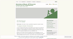 Desktop Screenshot of eure2011lang.wordpress.com