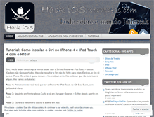 Tablet Screenshot of hackios.wordpress.com