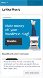 Mobile Screenshot of lynxzmusic.wordpress.com