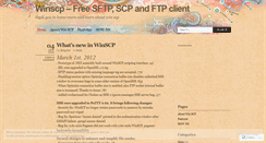 Desktop Screenshot of mywinscp.wordpress.com