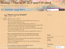 Tablet Screenshot of mywinscp.wordpress.com