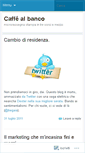 Mobile Screenshot of caffealbanco.wordpress.com
