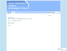 Tablet Screenshot of canligoruntulusohbet.wordpress.com