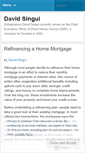 Mobile Screenshot of davidsingui.wordpress.com