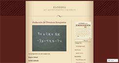 Desktop Screenshot of algebramartinezacuna.wordpress.com