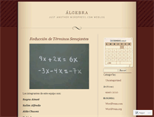Tablet Screenshot of algebramartinezacuna.wordpress.com