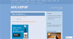 Desktop Screenshot of bitacoradeaguaspop.wordpress.com