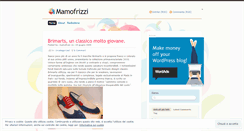 Desktop Screenshot of mamofrizzi.wordpress.com