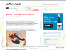 Tablet Screenshot of mamofrizzi.wordpress.com