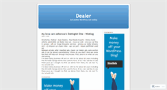 Desktop Screenshot of dealer2009.wordpress.com