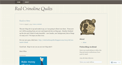 Desktop Screenshot of bonniebluequilts.wordpress.com
