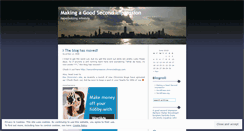 Desktop Screenshot of good2ndimpression.wordpress.com