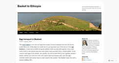 Desktop Screenshot of baskettoethiopia.wordpress.com