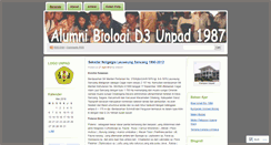 Desktop Screenshot of d3bio87.wordpress.com