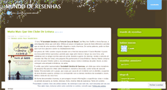 Desktop Screenshot of mundoderesenhas.wordpress.com
