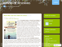 Tablet Screenshot of mundoderesenhas.wordpress.com