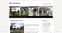 Desktop Screenshot of klausthefarrier.wordpress.com