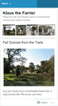 Mobile Screenshot of klausthefarrier.wordpress.com