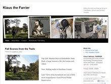 Tablet Screenshot of klausthefarrier.wordpress.com