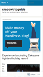 Mobile Screenshot of cracowtripguide.wordpress.com