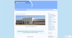 Desktop Screenshot of bibliouat.wordpress.com