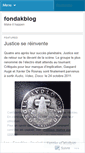 Mobile Screenshot of fondakblog.wordpress.com
